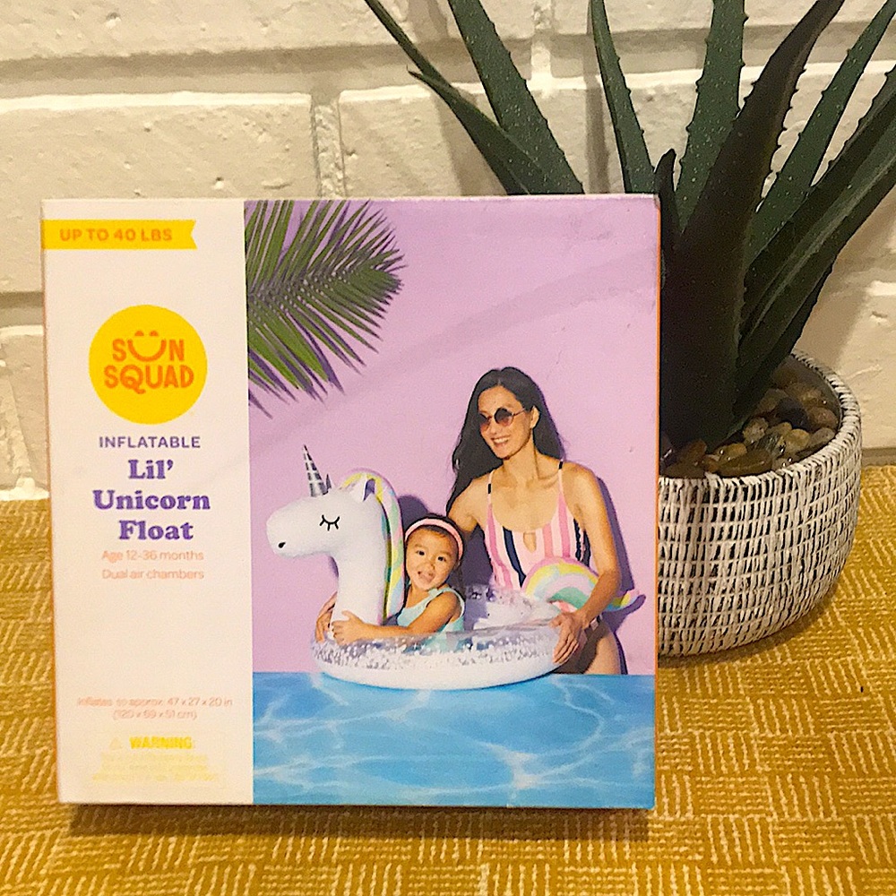 Sun Squad Inflatable Lil Unicorn Float